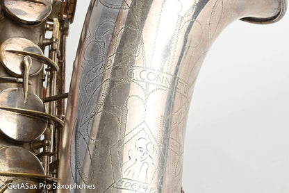 Conn 10M Pre-war Original Silver Plate Recent Overhaul Plays Great! 306848