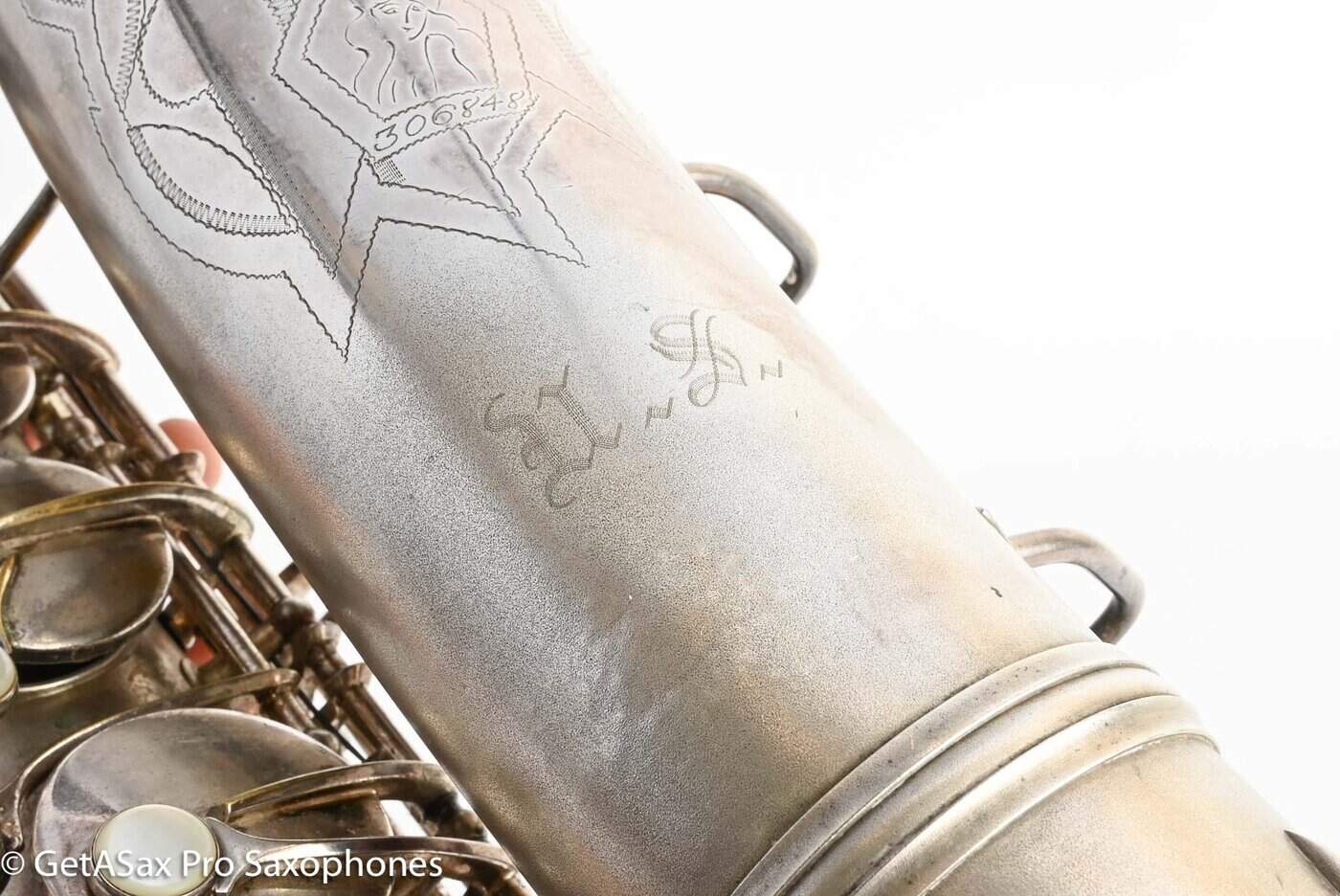 Conn 10M Pre-war Original Silver Plate Recent Overhaul Plays Great! 306848