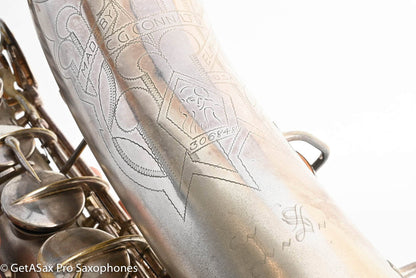 Conn 10M Pre-war Original Silver Plate Recent Overhaul Plays Great! 306848