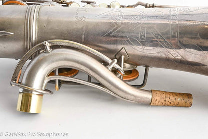 Conn 10M Pre-war Original Silver Plate Recent Overhaul Plays Great! 306848