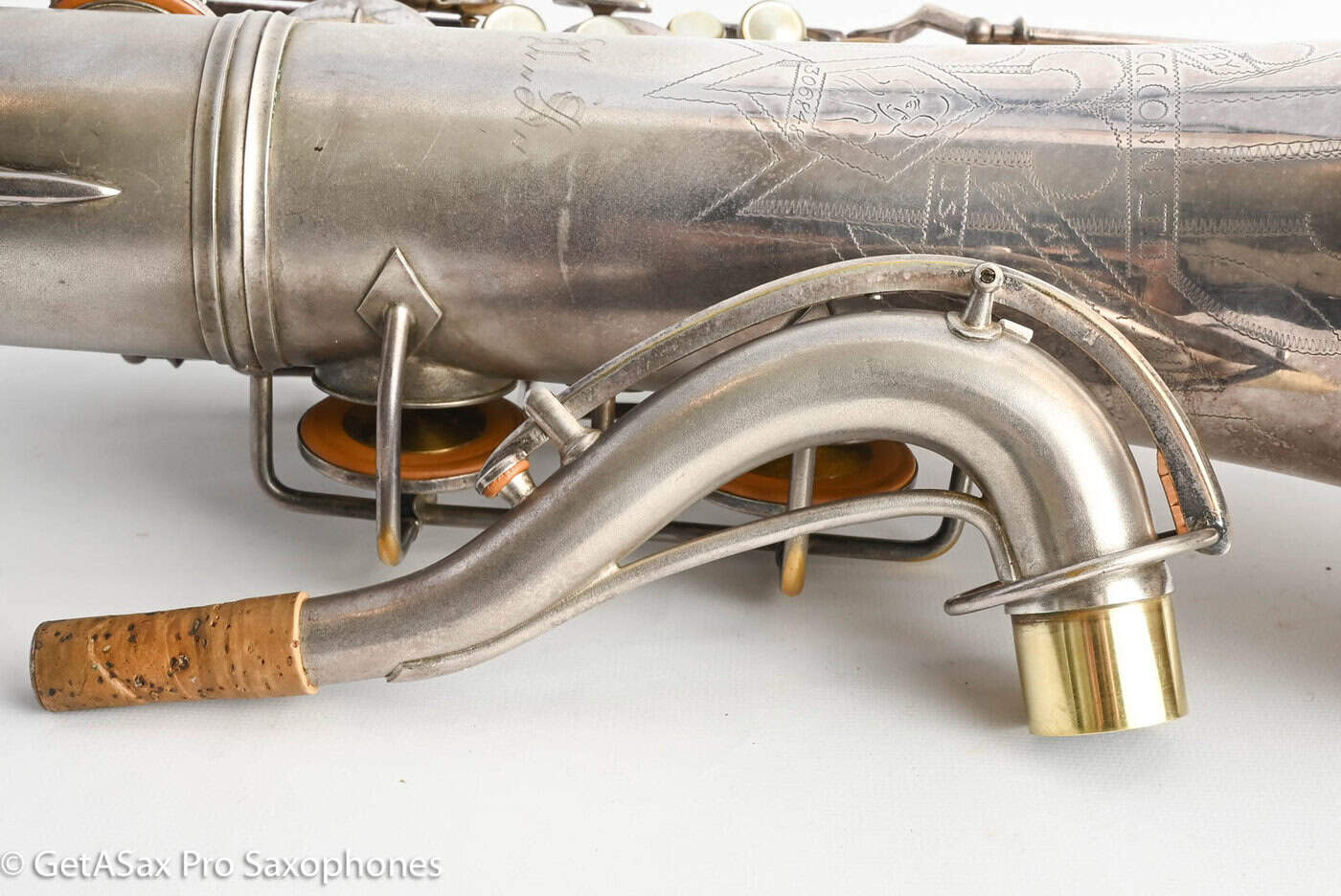 Conn 10M Pre-war Original Silver Plate Recent Overhaul Plays Great! 306848