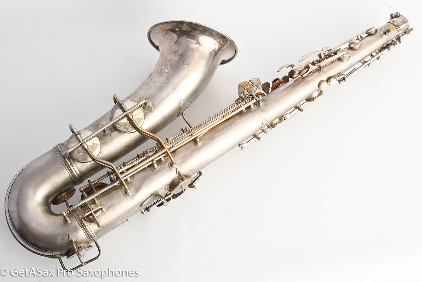 Conn 10M Pre-war Original Silver Plate Recent Overhaul Plays Great! 306848