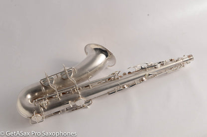 Conn Silver 10M Tenor Near Mint Original + Fresh Overhaul