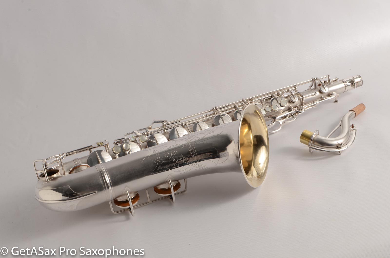 Conn Silver 10M Tenor Near Mint Original + Fresh Overhaul – GETASAX