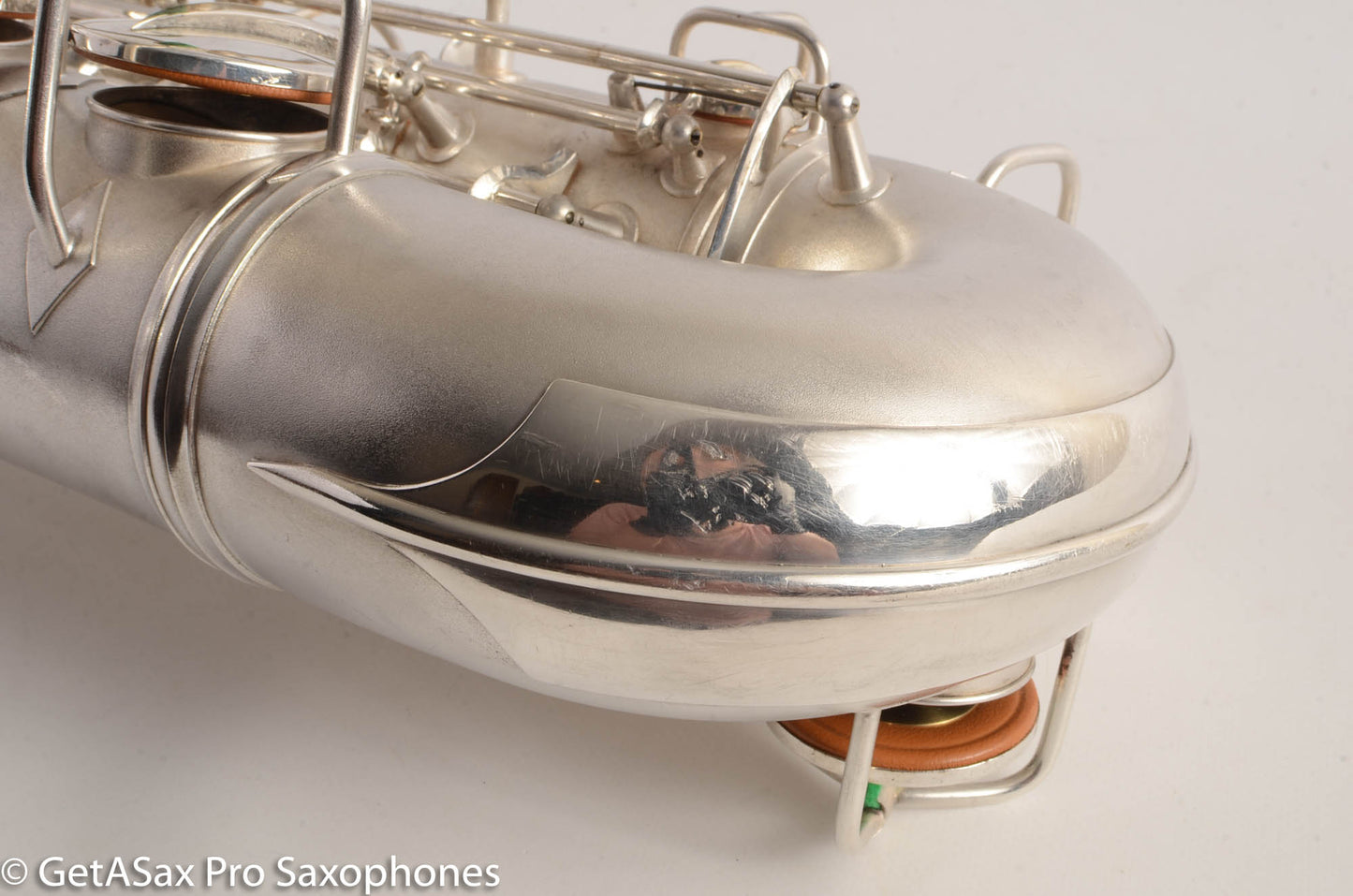 Conn 10M Tenor Saxophone Original Silver Plate Rolled Tone Holes Fresh Overhaul 311372