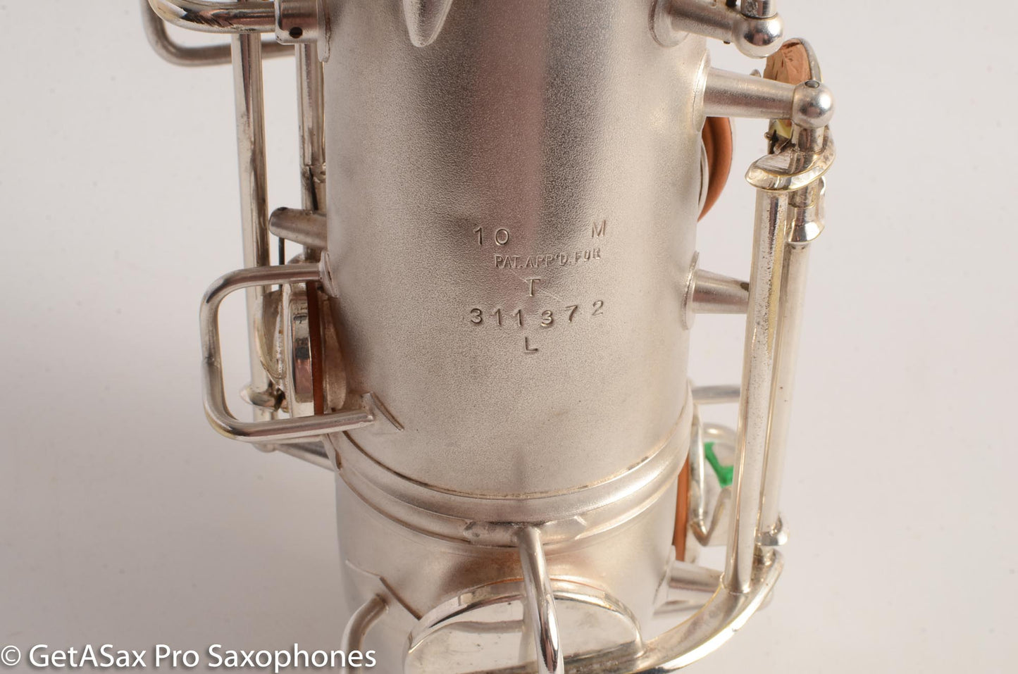 Conn 10M Tenor Saxophone Original Silver Plate Rolled Tone Holes Fresh Overhaul 311372