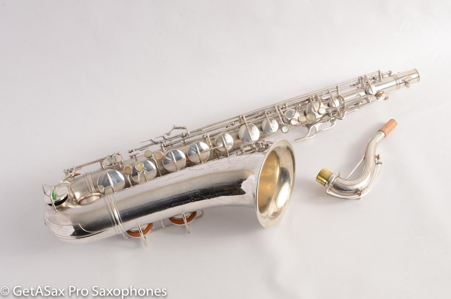 Conn 10M Silver Tenor Saxophone 311514 Overhauled!