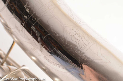 Conn 10M Silver Tenor Saxophone 311514 Overhauled!