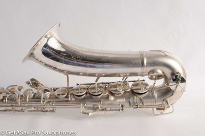 Conn 10M Silver Tenor Saxophone 311514 Overhauled!