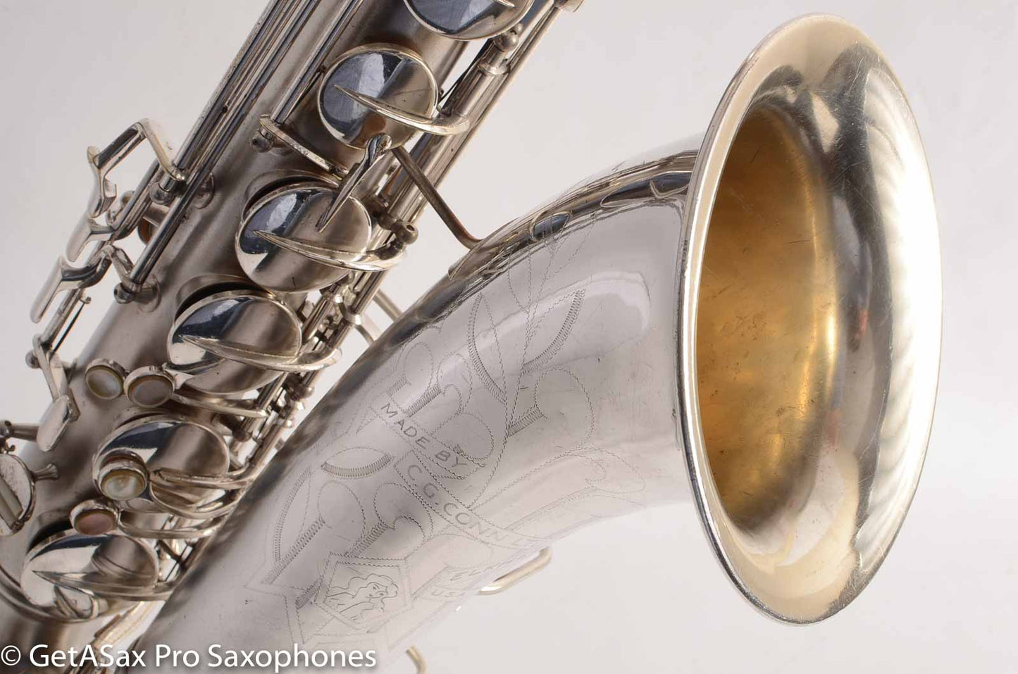 Conn 10M Silver Tenor Saxophone 311514 Overhauled!