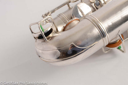Conn 10M Silver Tenor Saxophone 311514 Overhauled!