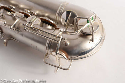 Conn 10M Silver Tenor Saxophone 311514 Overhauled!