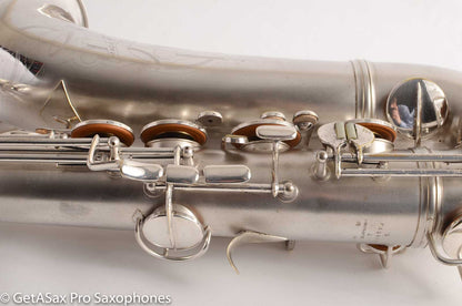 Conn 10M Silver Tenor Saxophone 311514 Overhauled!