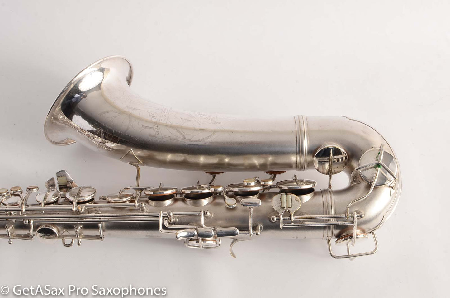 Conn 10M Silver Tenor Saxophone 311514 Overhauled!