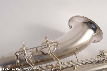 Conn 10M Silver Tenor Saxophone 311514 Overhauled!