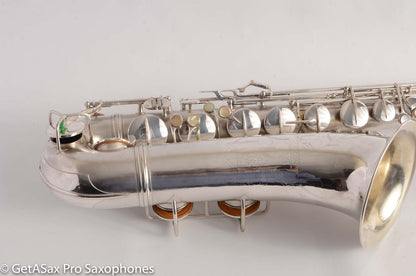 Conn 10M Silver Tenor Saxophone 311514 Overhauled!