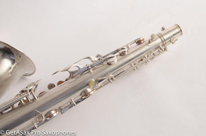 Conn 10M Silver Tenor Saxophone 311514 Overhauled!