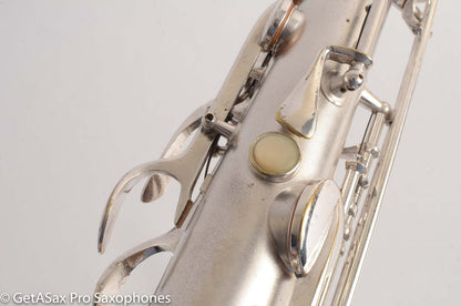 Conn 10M Silver Tenor Saxophone 311514 Overhauled!