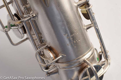 Conn 10M Silver Tenor Saxophone 311514 Overhauled!