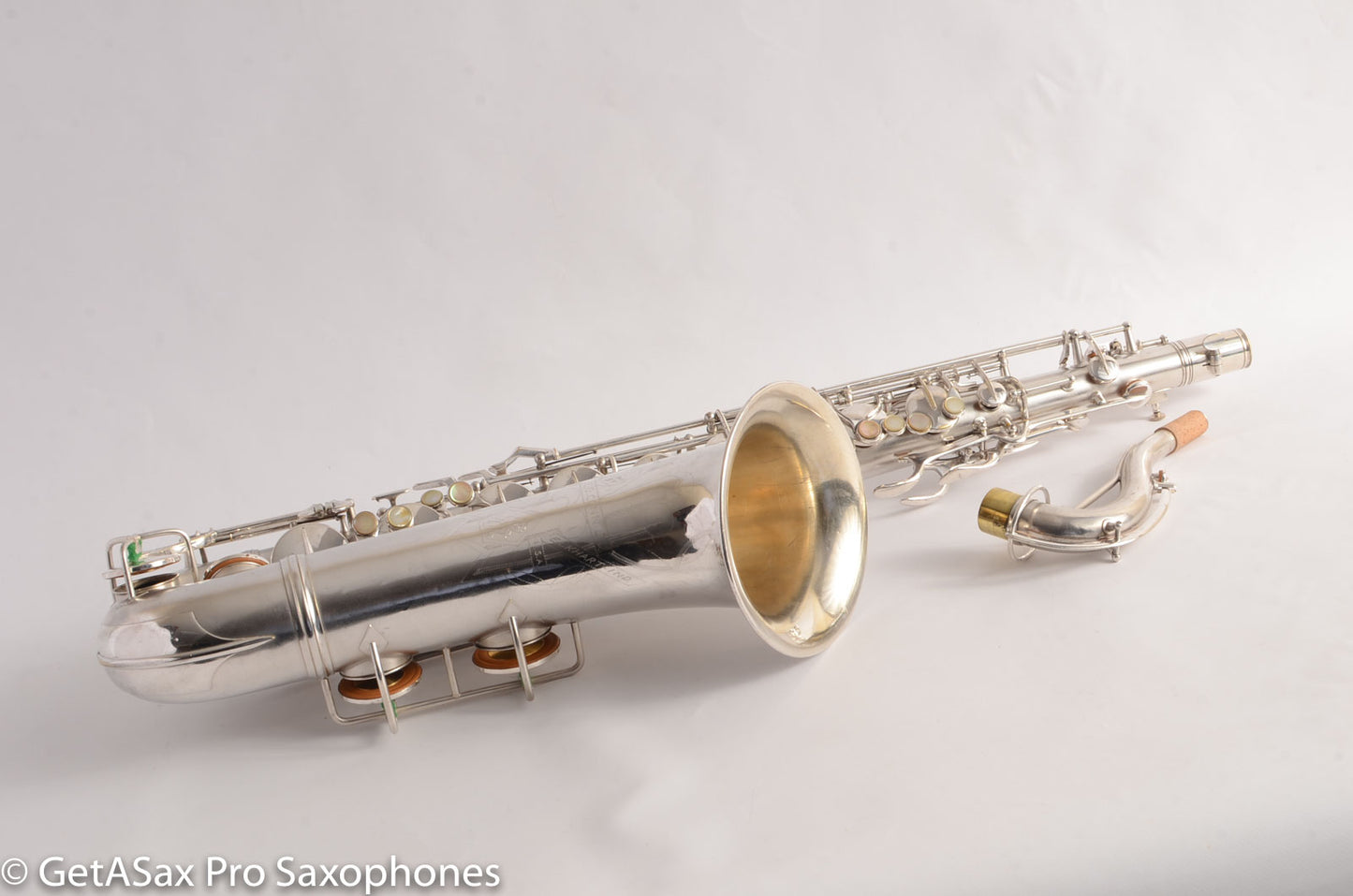 Conn 10M Silver Tenor Saxophone 311514 Overhauled!
