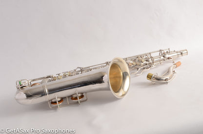 Conn 10M Silver Tenor Saxophone 311514 Overhauled!