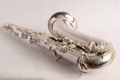 Conn 10M Silver Tenor Saxophone 311514 Overhauled!