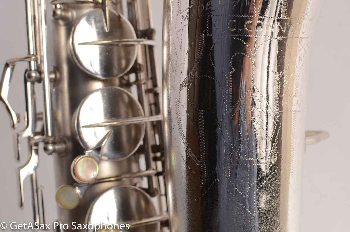 Conn 10M Silver Tenor Saxophone 311514 Overhauled!