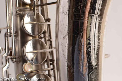 Conn 10M Silver Tenor Saxophone 311514 Overhauled!