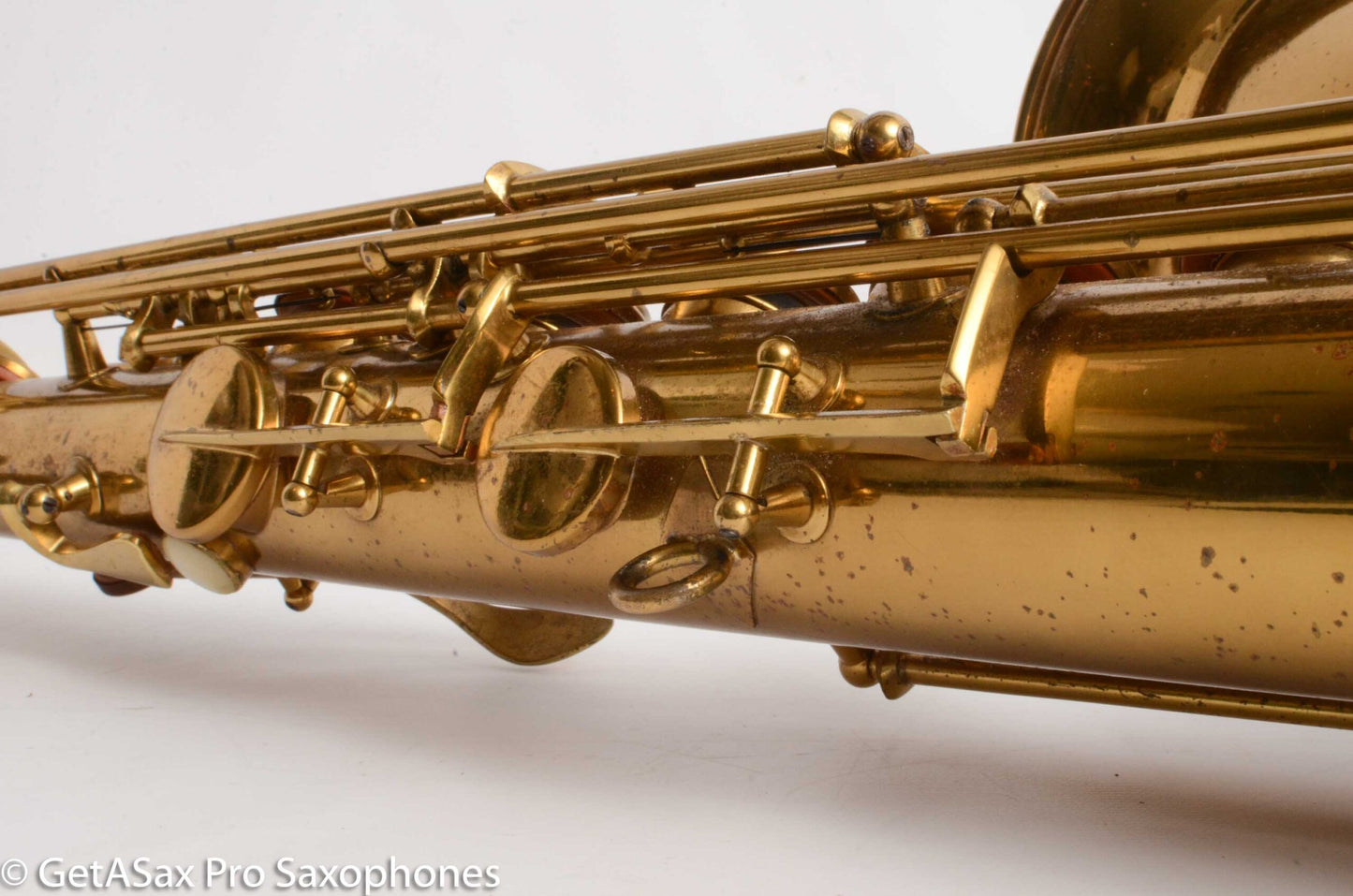 Conn 10M Tenor Original Lacquer Recent Repad 1940 Very Good Condition 289715