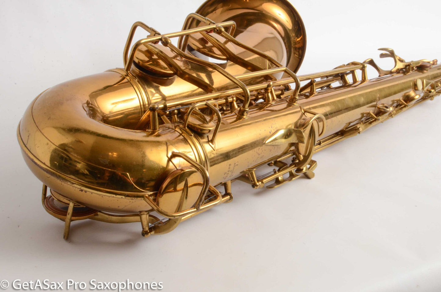 Conn 10M Tenor Original Lacquer Recent Repad 1940 Very Good Condition 289715