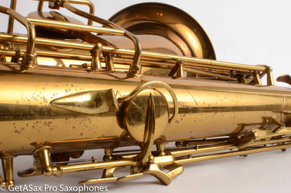 Conn 10M Tenor Original Lacquer Recent Repad 1940 Very Good Condition 289715