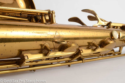 Conn 10M Tenor Original Lacquer Recent Repad 1940 Very Good Condition 289715