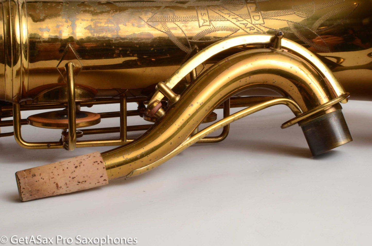 Conn 10M Tenor Original Lacquer Recent Repad 1940 Very Good Condition 289715