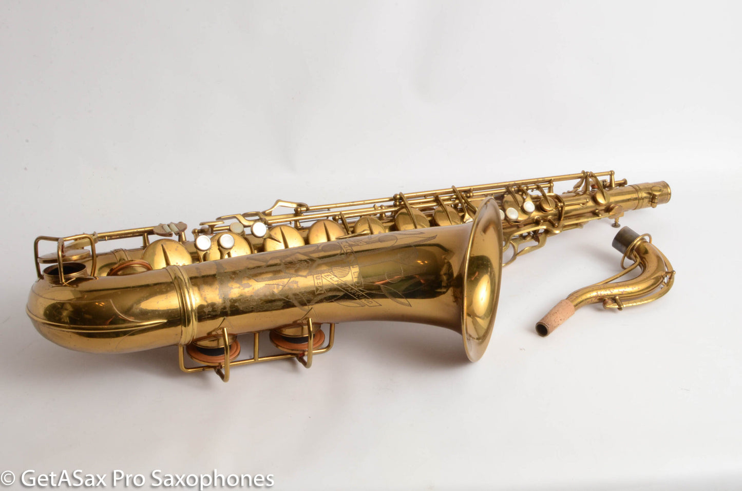 Conn 10M Tenor Original Lacquer Recent Repad 1940 Very Good Condition 289715