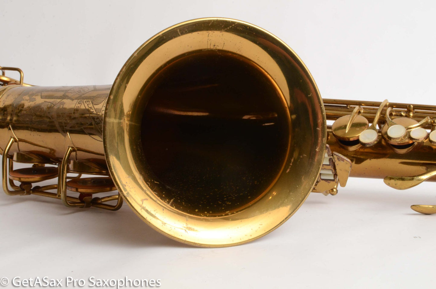 Conn 10M Tenor Original Lacquer Recent Repad 1940 Very Good Condition 289715