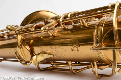 Conn 10M Tenor Original Lacquer Recent Repad 1940 Very Good Condition 289715