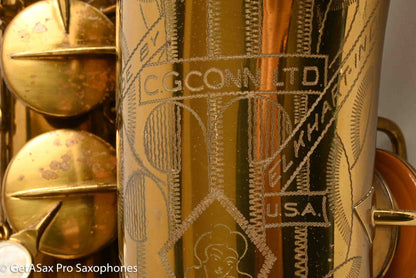 Conn 10M Tenor 1941 Original Lacquer Recent Matt Stohrer Overhaul Great! 300326