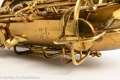 Conn 10M Tenor 1941 Original Lacquer Recent Matt Stohrer Overhaul Great! 300326