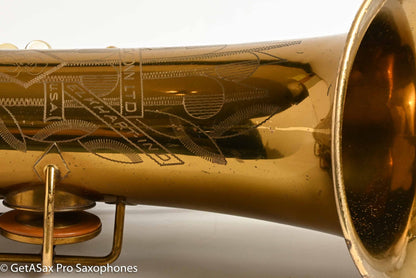 Conn 10M Tenor 1941 Original Lacquer Recent Matt Stohrer Overhaul Great! 300326