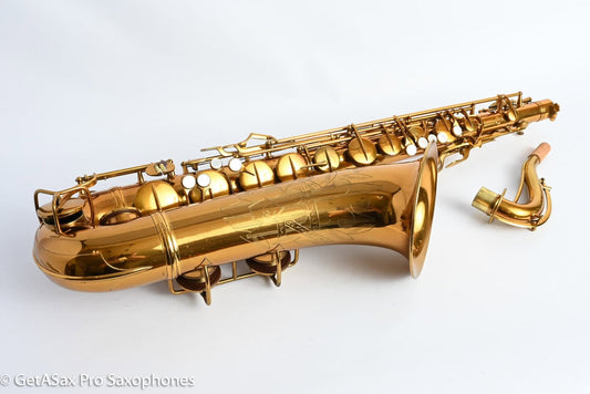 Conn 10M Tenor 1942 Pre-war Original Lacquer Near Mint! Fresh Matt Stohrer Overhaul 306703