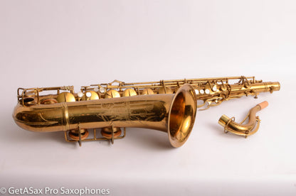 Conn 10M Tenor Pre-War Original Lacquer Matt Stohrer Overhaul 269167