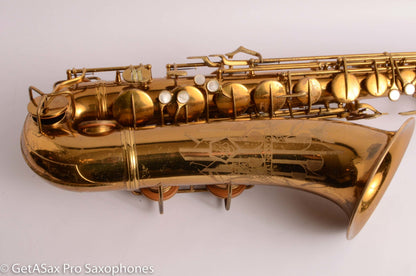 Conn 10M Tenor Pre-War Original Lacquer Matt Stohrer Overhaul 269167