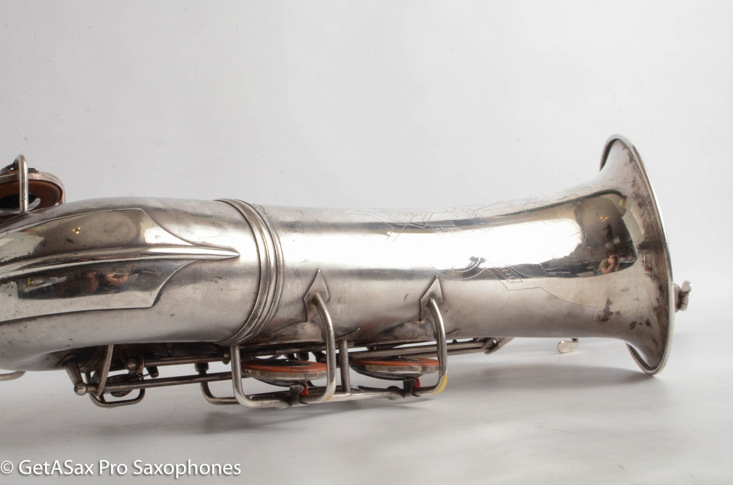 Conn 10M Tenor 1936 Original Silver Plate Pre-War Very Good Condition 274937