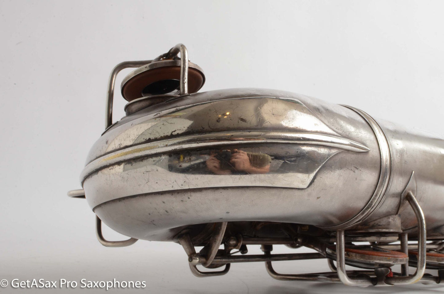 Conn 10M Tenor 1936 Original Silver Plate Pre-War Very Good Condition 274937