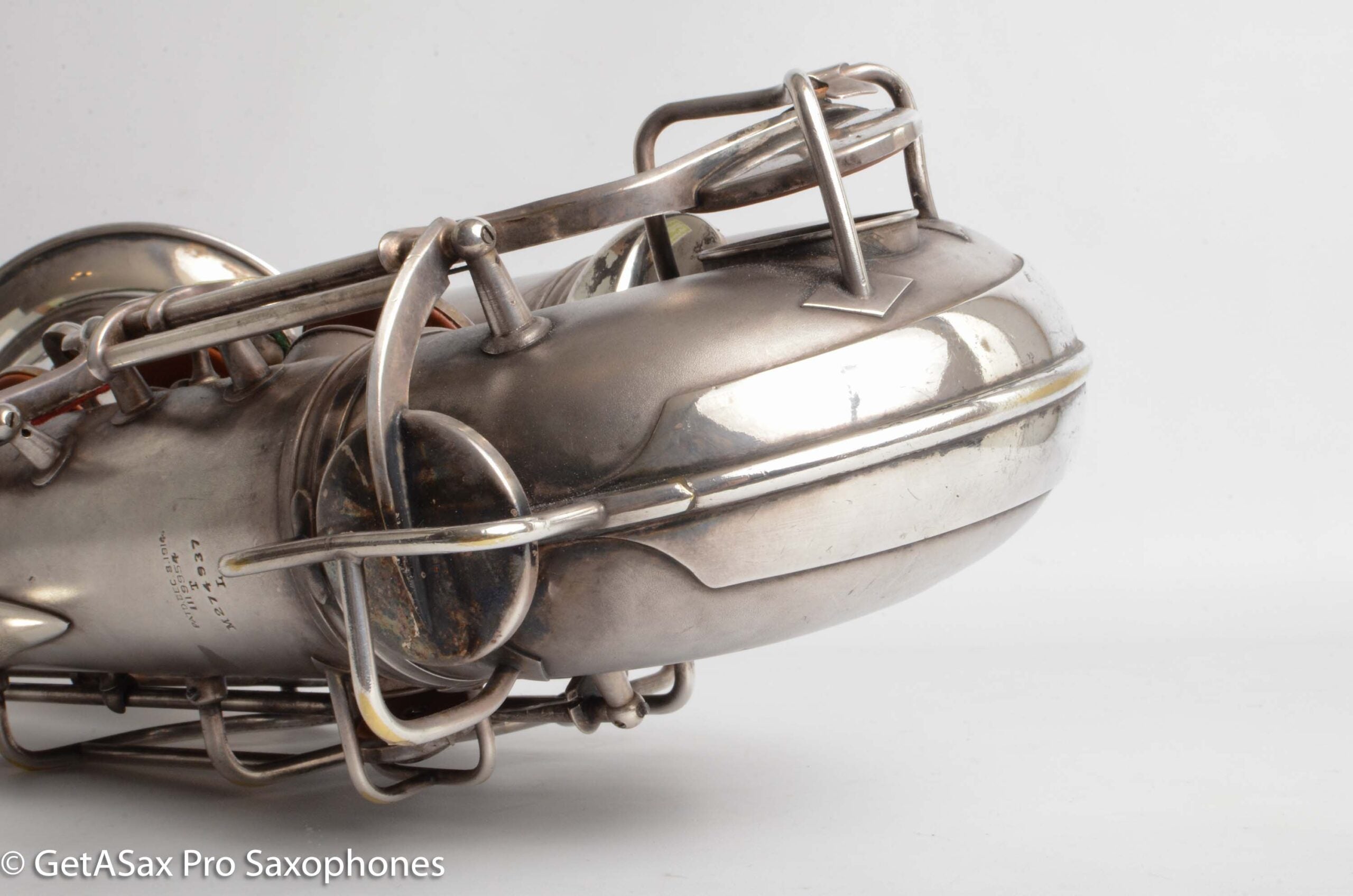 Conn 10M Tenor 1936 Original Silver Plate Pre-War Very Good