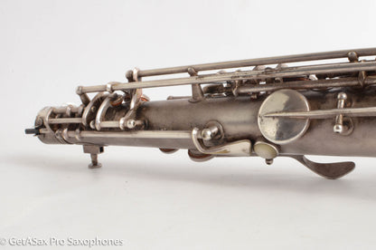 Conn 10M Tenor 1936 Original Silver Plate Pre-War Very Good Condition 274937