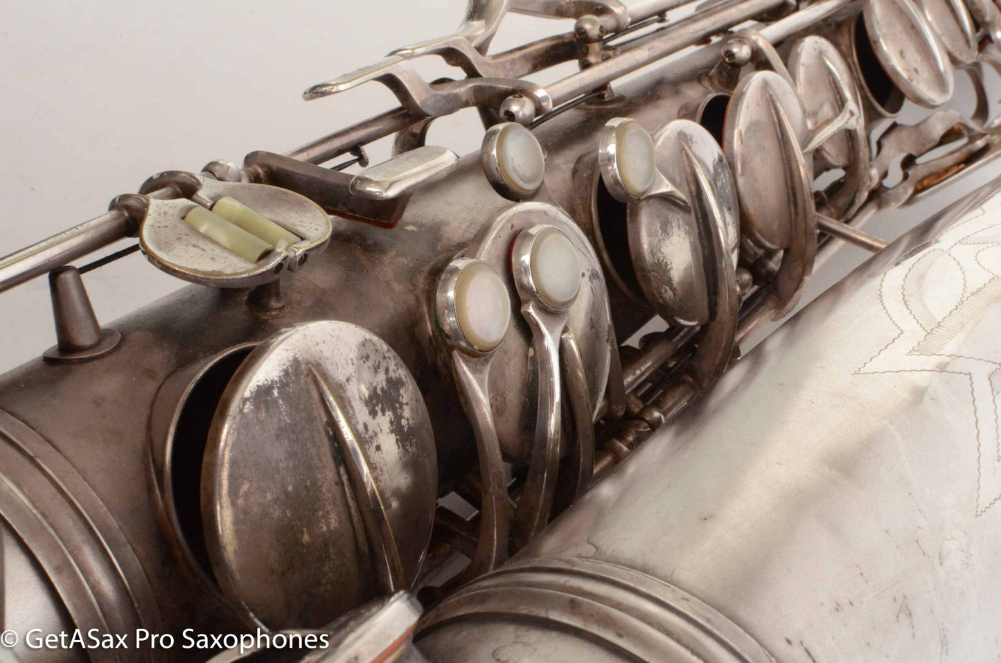 Conn 10M Tenor 1936 Original Silver Plate Pre-War Very Good Condition 274937