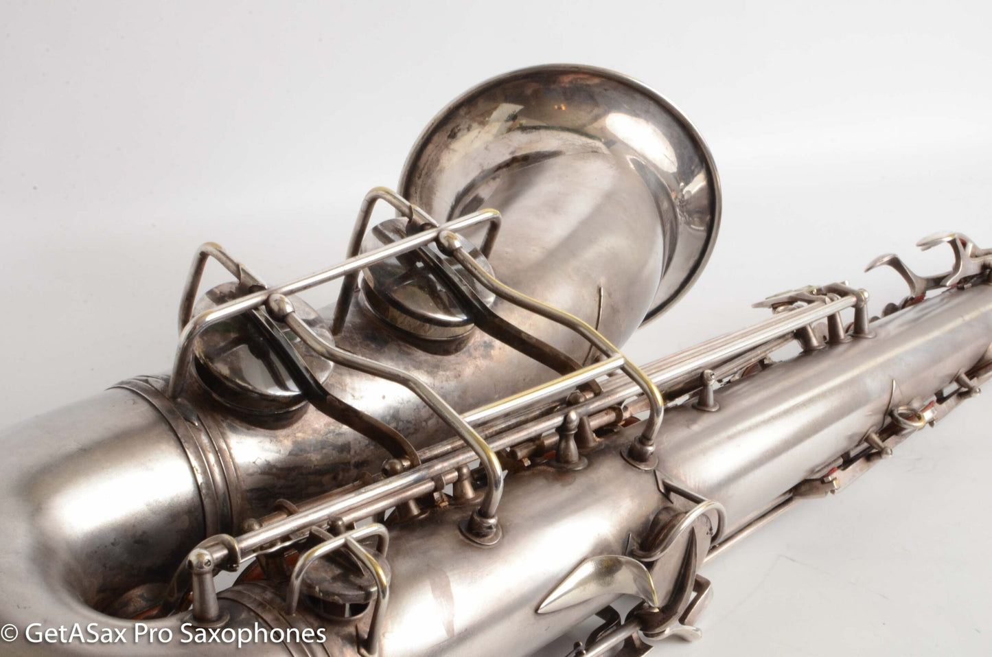 Conn 10M Tenor 1936 Original Silver Plate Pre-War Very Good Condition 274937