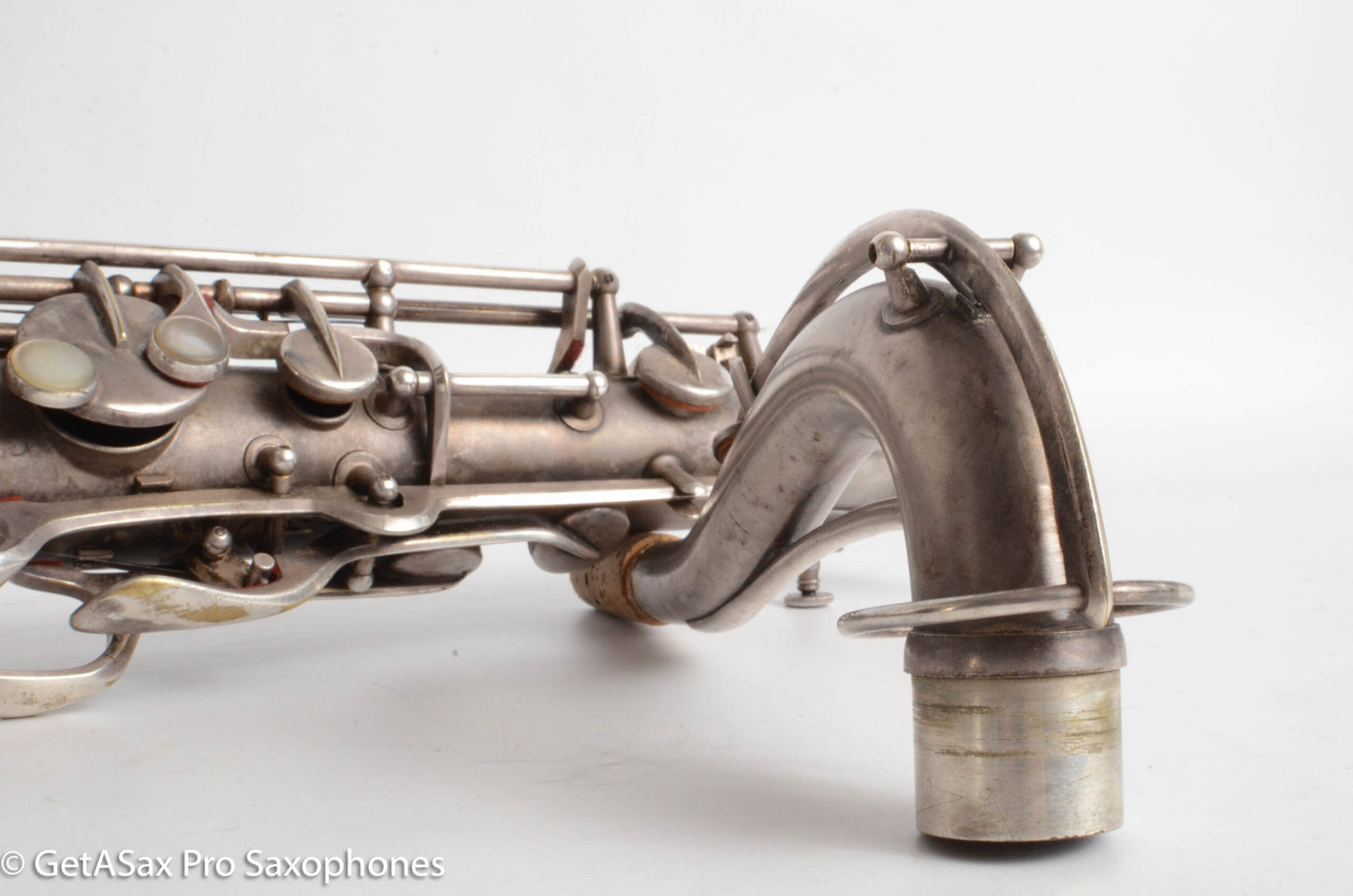 Conn 10M Tenor 1936 Original Silver Plate Pre-War Very Good Condition 274937