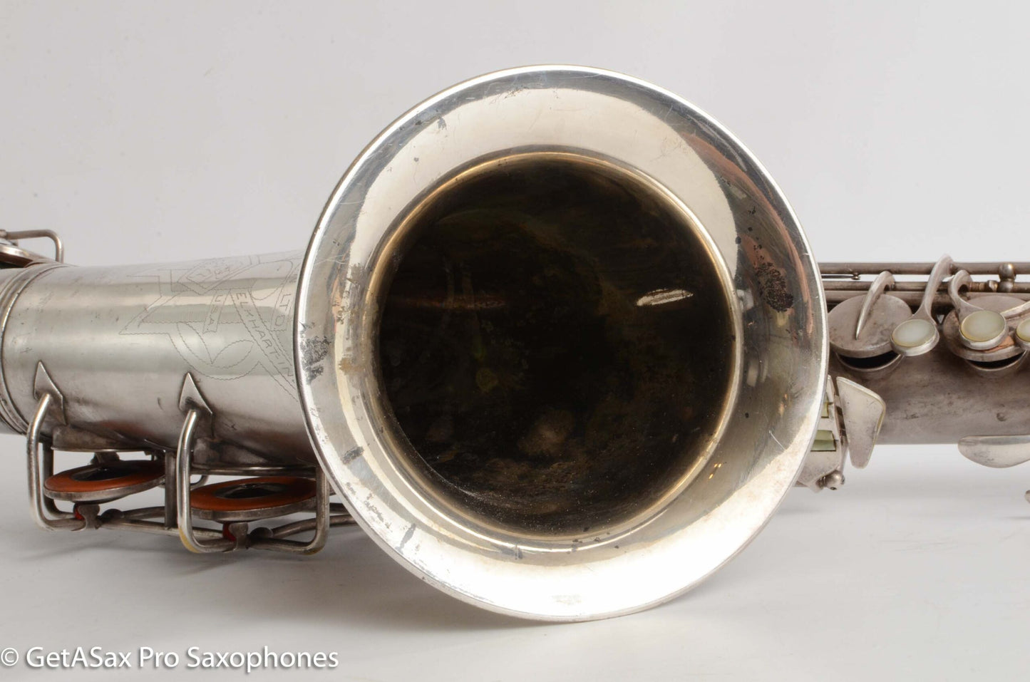 Conn 10M Tenor 1936 Original Silver Plate Pre-War Very Good Condition 274937